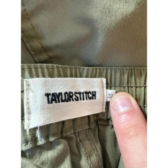 Taylor Stitch The Adventure Short Olive Green Size 32 Outdoor Stretch - Picture 3 of 5